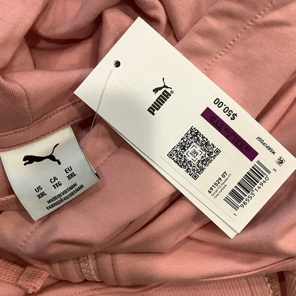 PUMA Women's Size XXL Rosie Color Hooded Jacked With Pockets. New With Tags. - Picture 6 of 7